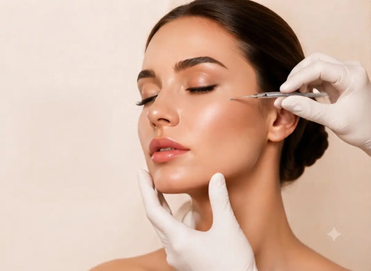 fillers försäljningssida kampanj LuxyBelle Clinic