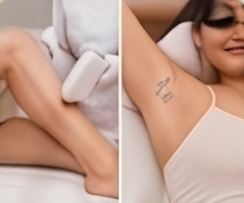Smaller areas (e.g., legs, armpits)