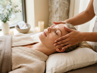 Classic Face & Décolleté Massage – Relaxing Radiance