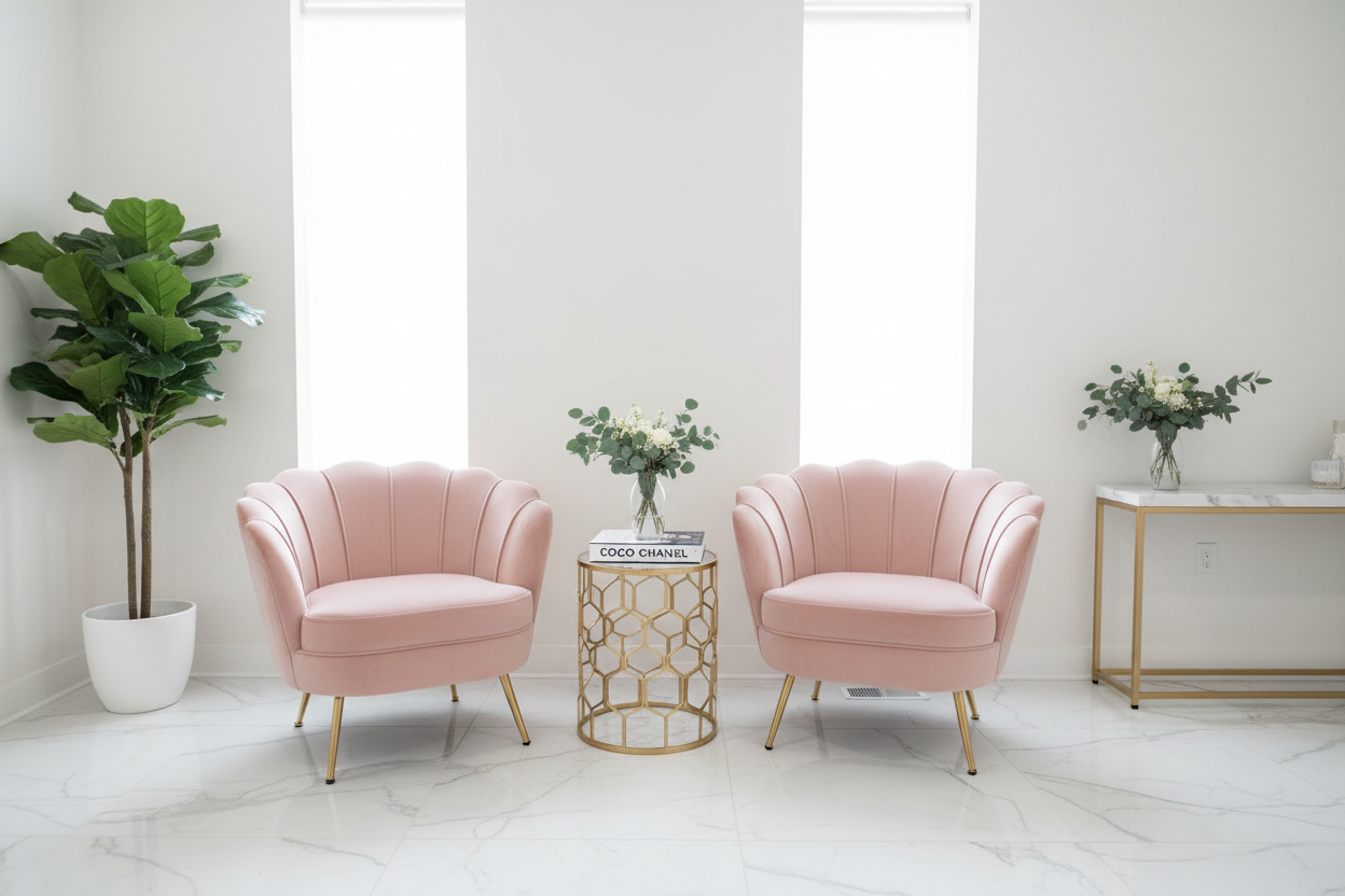 LuxyBelle Waiting Area